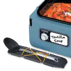 The slow cooker's utensil holder.