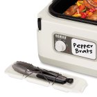 The slow cooker's utensil holder.