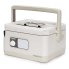 The Presto Nomad Traveling Slow Cooker with the cover closed.