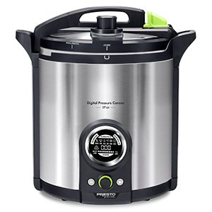 0215204 Presto Precise 17-Quart Digital Pressure Canner.