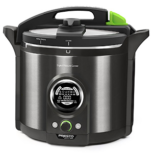 0214406 Presto Precise 12-Quart Digital Pressure Canner.