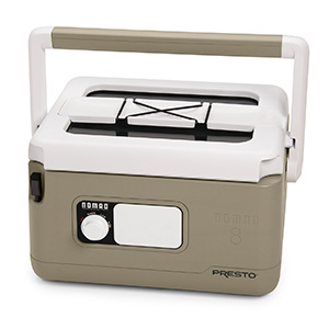 0601203 Tan 8-quart Nomad Traveling Slow Cooker