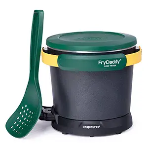 0542711 Green and Gold FryDaddy electric deep fryer.