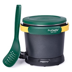 0542711 Green and Gold FryDaddy electric deep fryer.