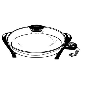 0684201 Electric Skillet and Server