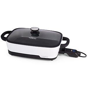 0685404 Presto Precise 16-inch Tuxedo digital precision skillet multi-cooker.