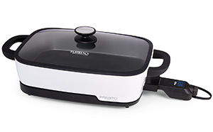 0685404 Presto Precise 16-inch Tuxedo digital precision skillet multi-cooker.