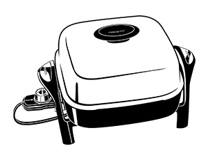0711107 12-inch Electric Skillet
