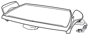 0703807 22-inch Electric Griddle