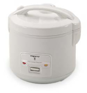 0581102 8-Cup Cool-touch Electric Rice Cooker/Steamer