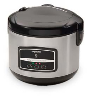 0581304 16-Cup Digital Stainless Steel Rice Cooker/Steamer