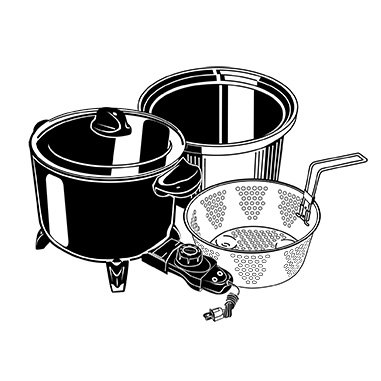 0600101 Kitchen Kettle Plus Crockery multi-cooker/slow cooker/steamer