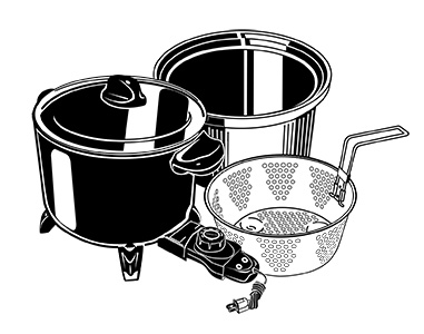 0600101 Kitchen Kettle Plus Crockery multi-cooker/slow cooker/steamer