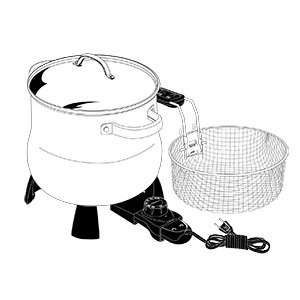 0602001 Stainless Steel Options electric multi-cooker/steamer
