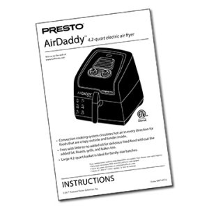 4007057 Instructional Manual Cover
