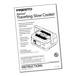 4010143 Instruction Book Cover