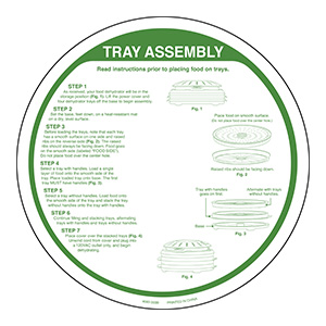 4060303 Tray Assembly Instructions