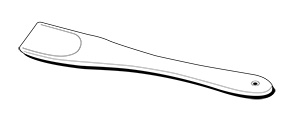 44299 Wooden Spatula