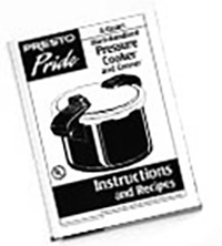 72165 Instruction/Recipe Book Cover