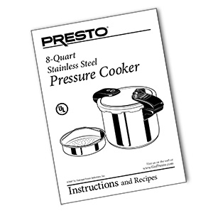72299 Instruction/Recipe Book Cover