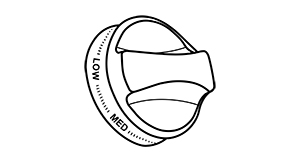 81673 Heater Dial