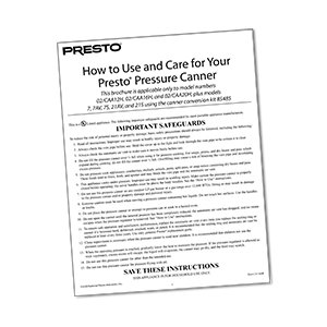 85656 Instruction/Recipe Book