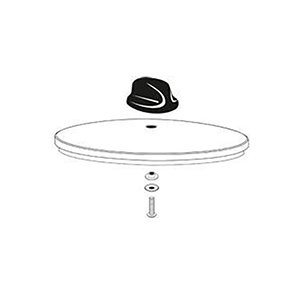 85676 Glass Cover and Knob Assembly