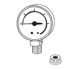 85729 Steam Gauge with Adaptor