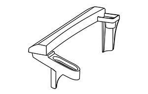 85761 Left Handle/Leg Frame
