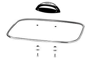 85870 Glass Cover with Handle