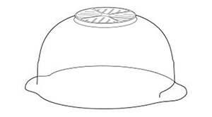 85996 Cover/Serving Bowl