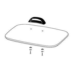 86012 Glass Cover and Handle Assembly