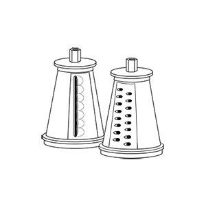 09946 Coarse and Fine Shred Cones