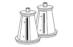 09962 Medium Slice and Ripple Cut Cones