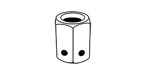 25009 Vent Pipe Nut