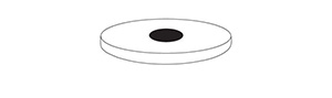 27530 Flat Silicone Washer