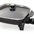 The 11-inch Electric Skillet with the cover on.