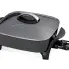 The 12-inch Electric Skillet with the cover on.