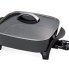 The 12-inch Electric Skillet with the cover on.