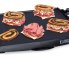 The Tilt'nDrain BigGriddle cool-touch griddle with Reuben sandwiches