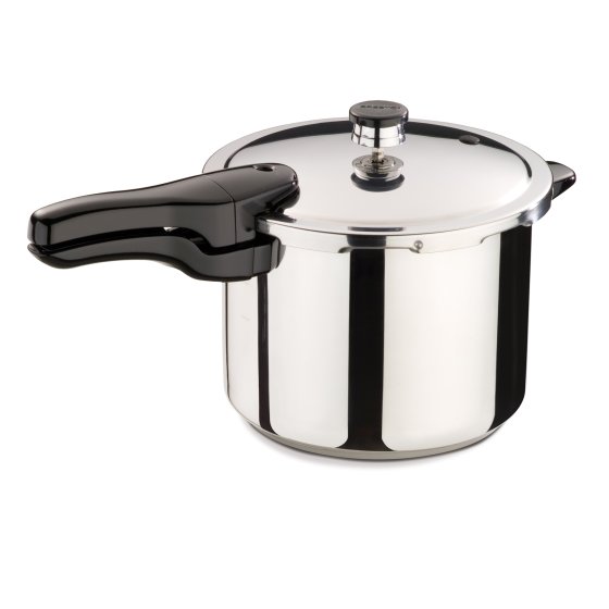 01362 6-Quart Stainless Steel Pressure Cooker.
