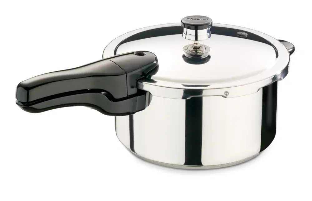 01341 4-Quart Stainless Steel Pressure Cooker.