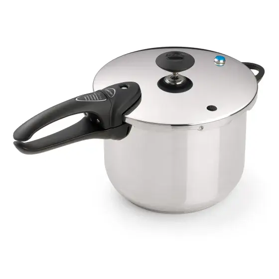 01365  6-Quart Stainless Steel Pressure Cooker.