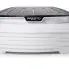 The Dehydro Electric Food Dehydrator with the trays nested for storage.