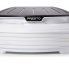 The Dehydro Electric Food Dehydrator with the trays nested for storage.