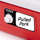 Close-up of the dry erase board on the slow cooker.