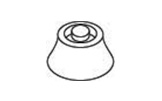 37340 Knob Bottom