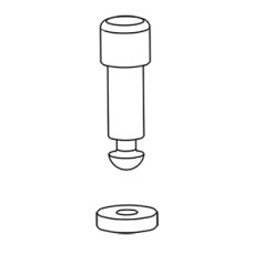 85610 Air Vent/Cover Lock Assembly