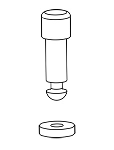 85610 Air Vent/Cover Lock Assembly