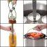 Canning kit jar lifter, water measure, bubble remover, and blanching basket.